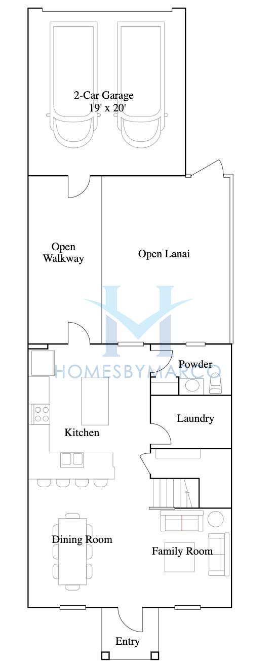 Photos of the Wilshire model in the Storey Park subdivision in Orlando, FL