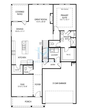 Photos of the Sherwood model in the Westmont Preserve subdivision in Powder Springs, GA