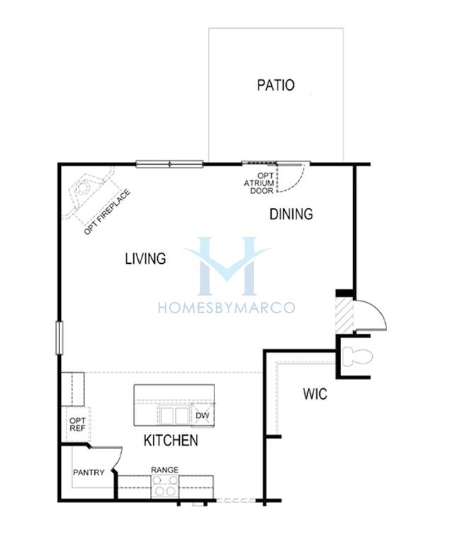 Claiborne model in Meadows at Coddle Creek, Mooresville, NC, built by D.R. Horton