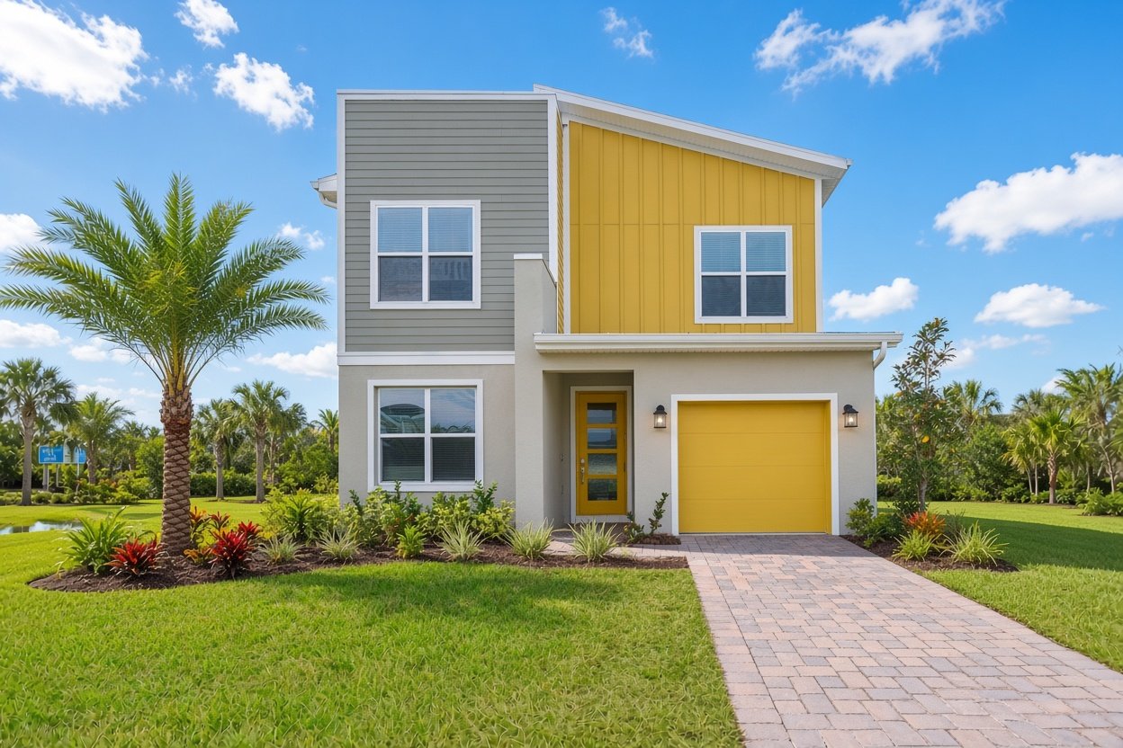 Alexander Palm model in Reunion Village, Kissimmee, FL, built by Lennar