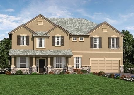 Abilene model in Hillside at Wekiva, Apopka, FL, built by Meritage Homes