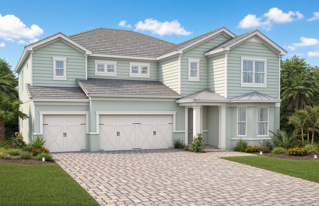 Heatherton model in Enclave at Palm Harbor, Palm Harbor, FL, built by 