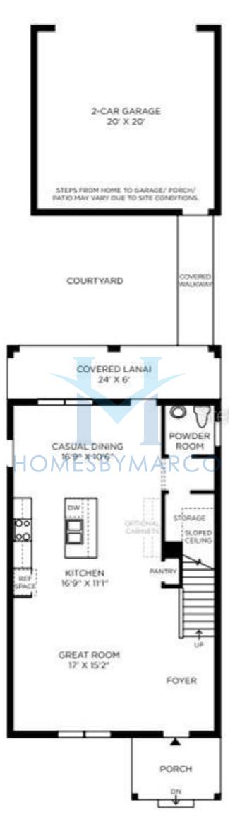 Photos of the Liston model in the Westhaven at Ovation subdivision in Winter Garden, FL