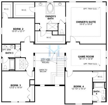 Palazzo model in Whispering Oaks Preserve, Wesley Chapel, FL, built by 