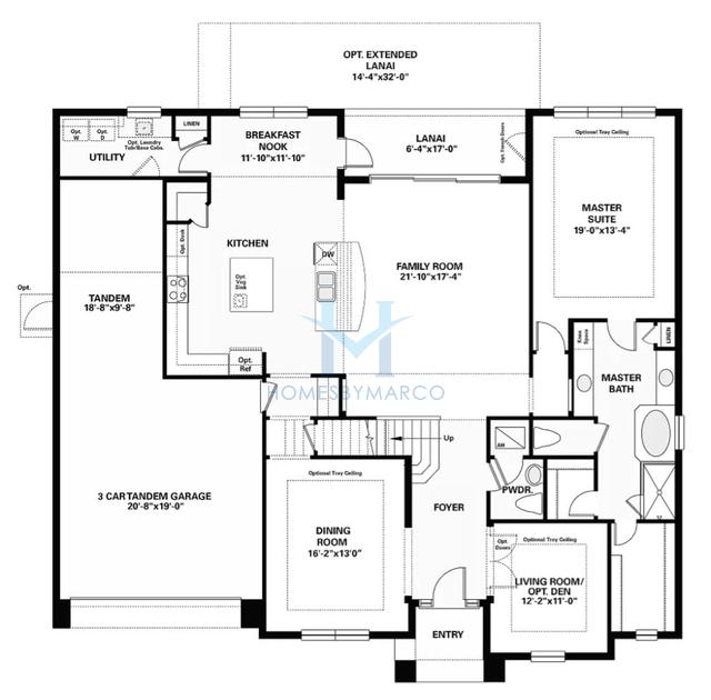 Photos of the Hemingway III model in the Northwood subdivision in Wesley Chapel, FL