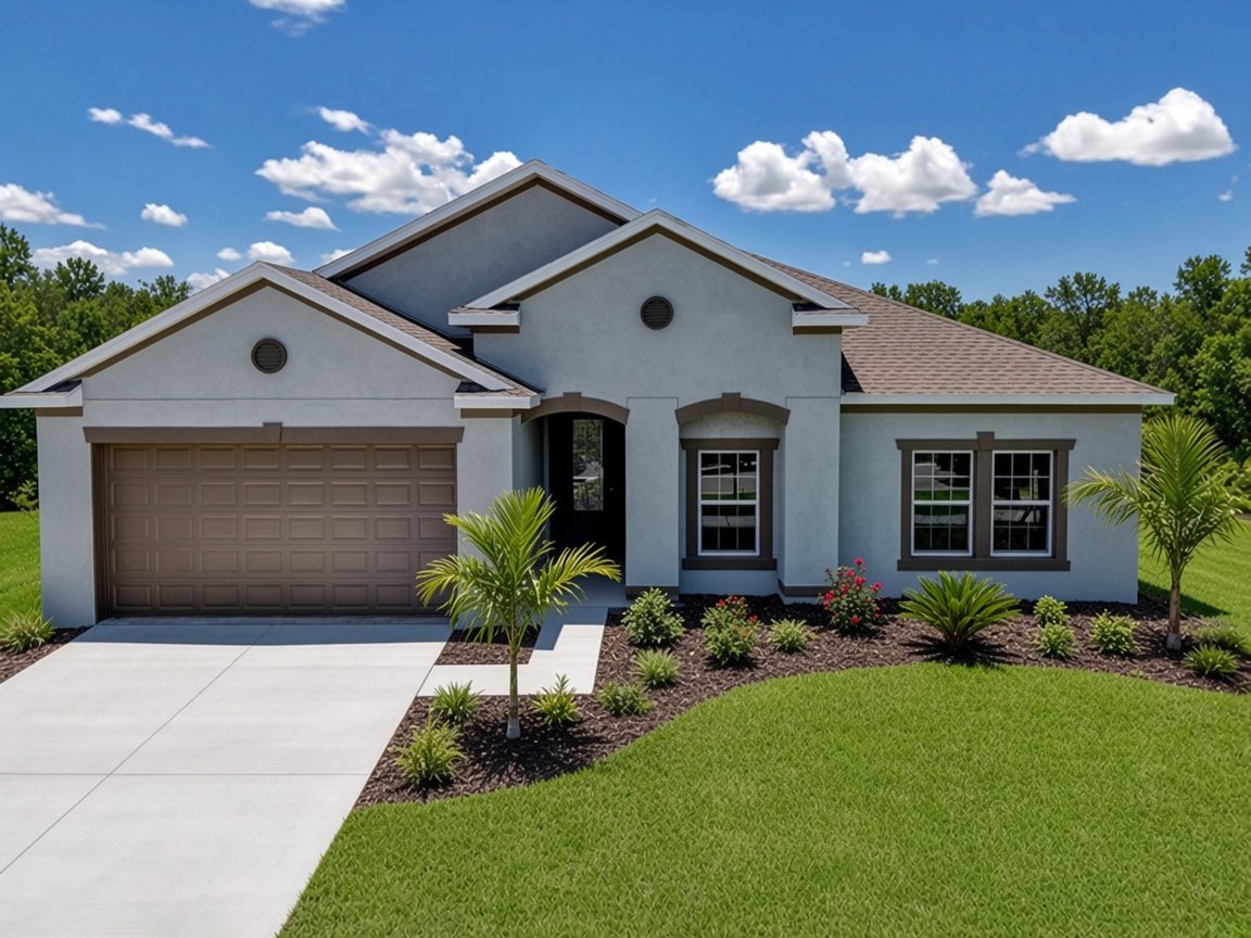 Amelia model in Keystone Ridge Estates, Tarpon Springs, FL, built by Lennar