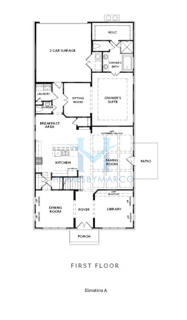 Photos of the Amhurst model in the Sawnee Village subdivision in Cumming, GA