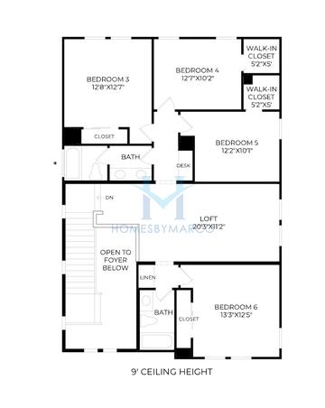 Hutchison model in Tapestry at Destination, Mesa, AZ, built by Toll Brothers