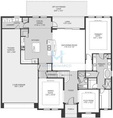 Bimini model in The Canyons at Highland Ranch, Clermont, FL, built by 
