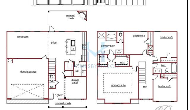 Photos of the Dannon model in the Orion subdivision in Lawrenceville, GA
