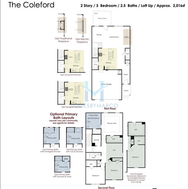 Photos of the Coleford model in the Crofton Place subdivision in Snellville, GA