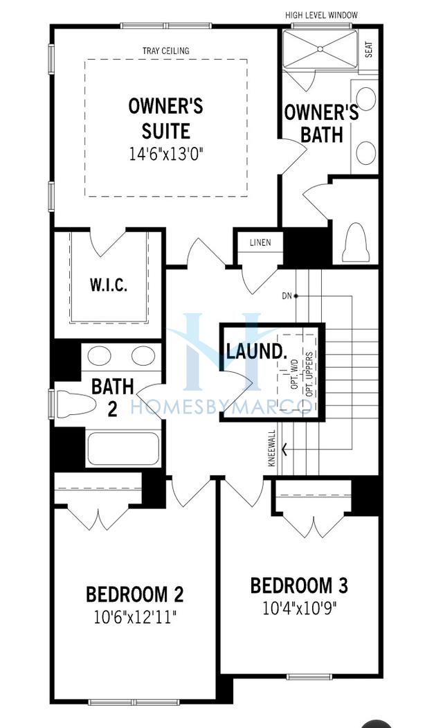 Alder End model in The Grove at Chestnut Park, Indian Trail, NC, built by Mattamy Homes
