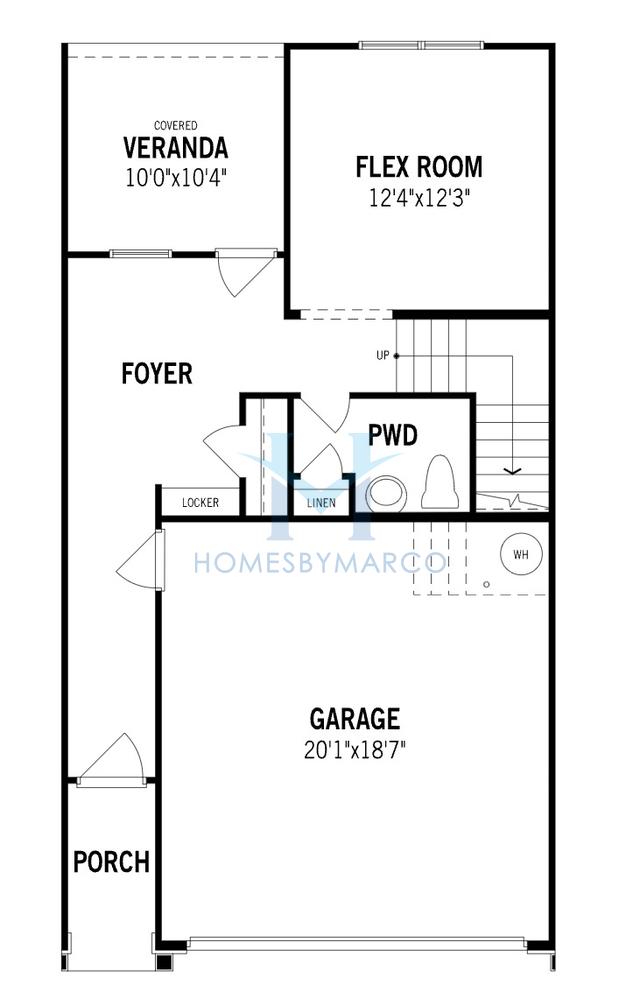 Photos of the Hawthorne model in the The Grove at Chestnut Park subdivision in Indian Trail, NC