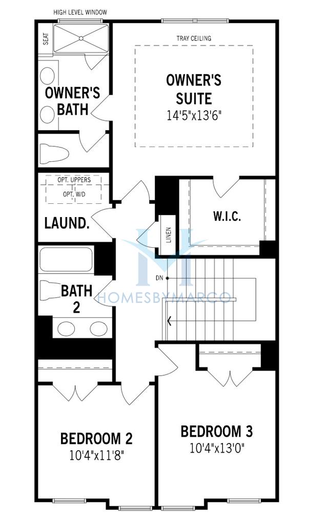 Sycamore model in The Grove at Chestnut Park, Indian Trail, NC, built by Mattamy Homes