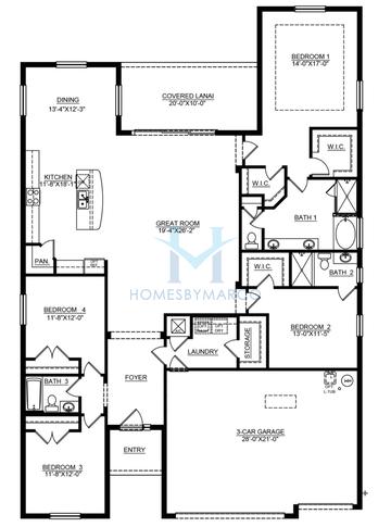 Photos of the Hawthorne model in the Kingsland Country Estates subdivision in Ocala, FL