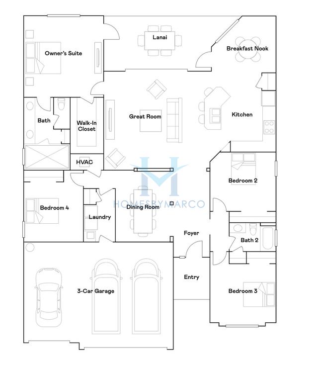 Photos of the Princeton II model in the Lorraine Lakes subdivision in Bradenton, FL