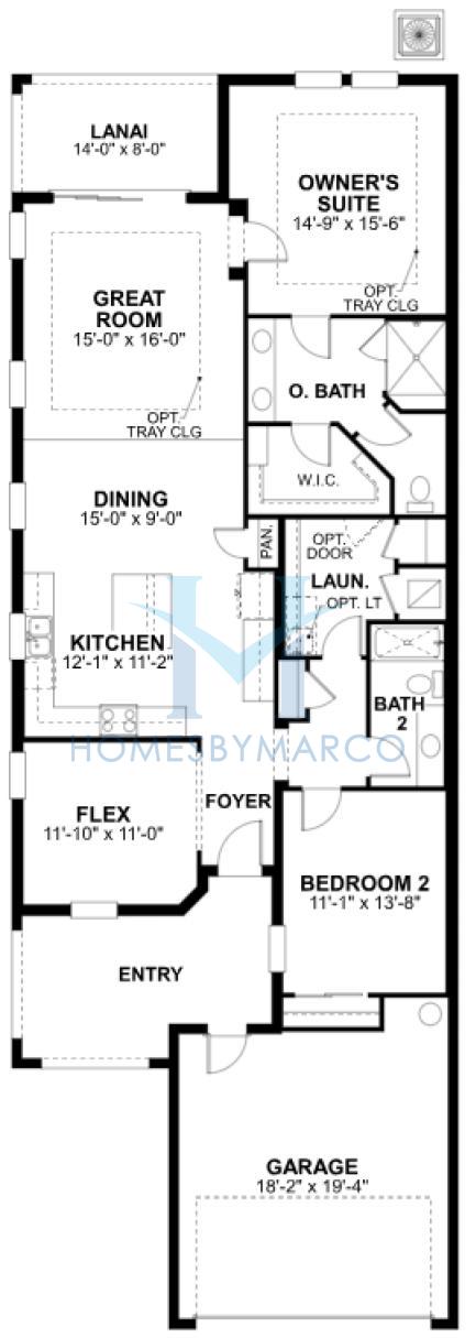 Photos of the Topaz Villa model in the Lorraine Lakes subdivision in Bradenton, FL