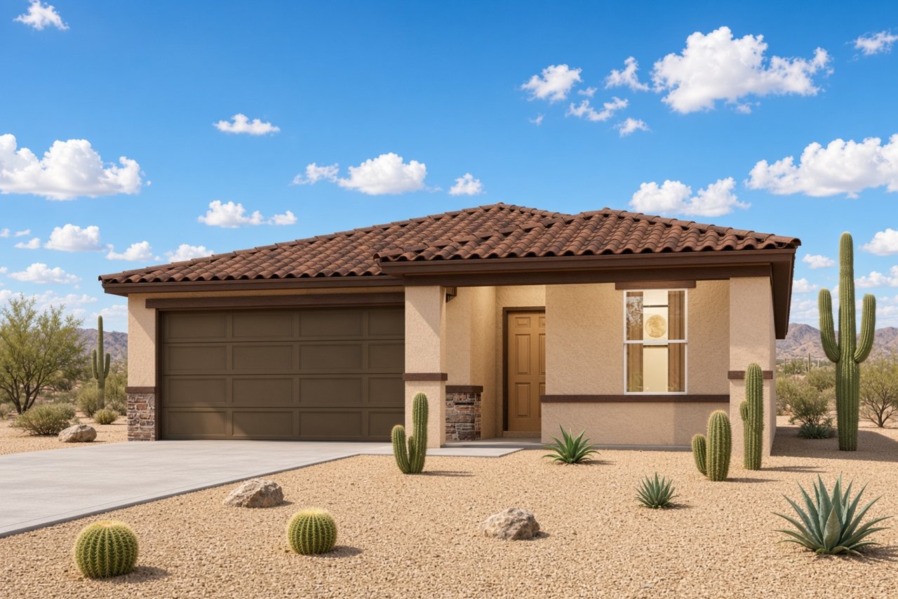 Emerald model in Mountain View Estates, Casa Grande, AZ, built by Century Communities