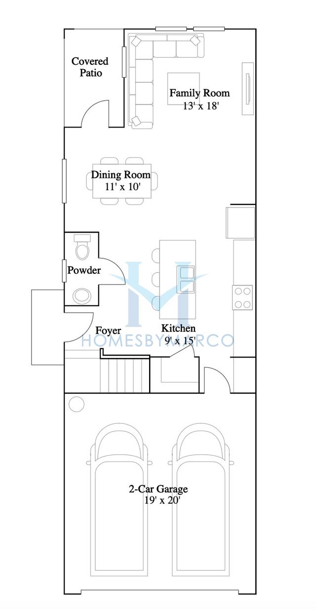 Photos of the Declaration model in the Townes at Cross Creek subdivision in Tampa, FL