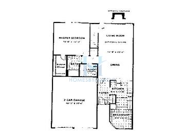 Barrington model in Orchards of Bartlett, Bartlett, IL, built by 