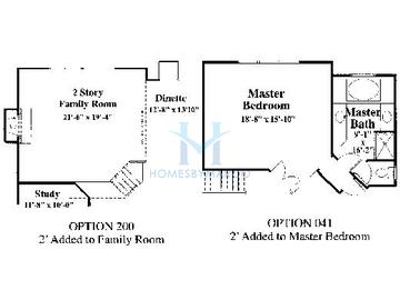 Photos of the Sussex model in the Bartlett Reserve subdivision in Bartlett, IL