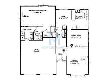 Bedford model in Country Place, Bartlett, IL, built by 