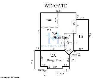 Wingate model in Fairfax Crossings, Bartlett, IL, built by 