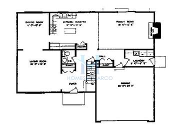 Photos of the Concord model in the Country Place subdivision in Bartlett, IL