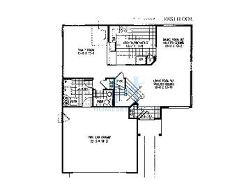 Winfield model in Fairfax Silvercrest, Bartlett, IL, built by 