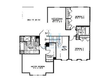 Brentwood model in Fairfax Silvercrest, Bartlett, IL, built by 