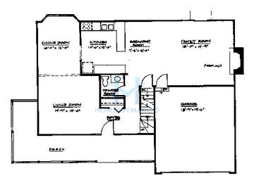Queen Ann model in Rolling Oaks, Carol Stream, IL, built by 