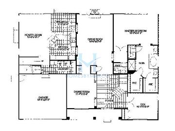 Photos of the Montclair model in the Cornerstone Lakes subdivision in West Chicago, IL