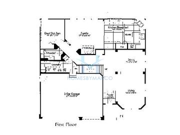 Photos of the Windsor model in the Prestonfield subdivision in West Chicago, IL