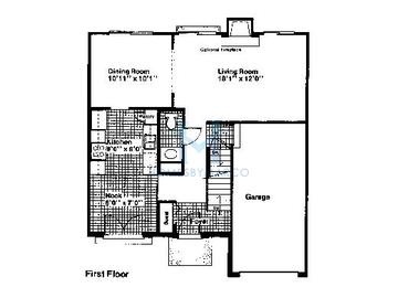 Photos of the Camden model in the Spring Valley subdivision in Carol Stream, IL