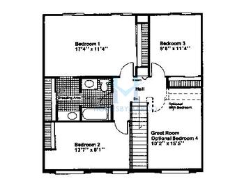 Camden model in Spring Valley, Carol Stream, IL, built by 