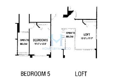 Avalon model in Cornerstone Lakes, West Chicago, IL, built by 