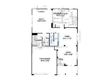 Photos of the Avalon model in the Cornerstone Lakes subdivision in West Chicago, IL