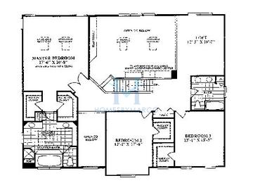 Ellsworth model in Cambridge Walk, Carol Stream, IL, built by Cambridge Homes