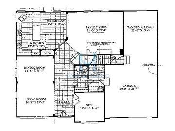 Ellsworth model in Cambridge Walk, Carol Stream, IL, built by Cambridge Homes