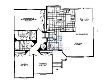 Adams model in Woodlake Trails, Hanover Park, IL, built by 