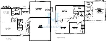 Dovewood model in Spinnaker Cove, Carol Stream, IL, built by 