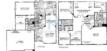 Photos of the Darden model in the Cambridge Walk subdivision in Carol Stream, IL