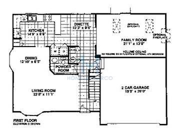 Cheshire model in Cambridge Pointe, Carol Stream, IL, built by Cambridge Homes