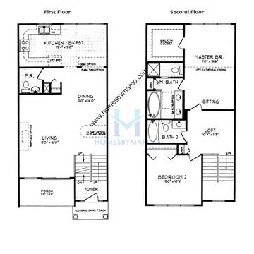 Balmoral model in Pheasant Run Trails, St. Charles, IL, built by WM Homes