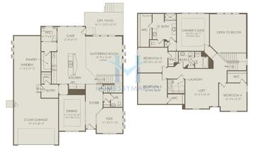 Willwood model in Eastfield, Bartlett, IL, built by 