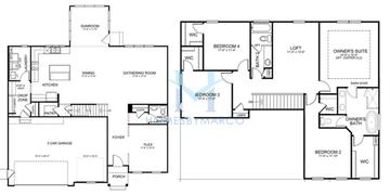 Becker model in Bravo Pointe, Bartlett, IL, built by 