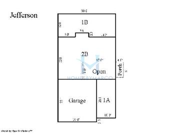 Jefferson model in Brentwood, Bartlett, IL, built by 