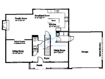 Photos of the Ashley model in the Rolling Oaks subdivision in Carol Stream, IL