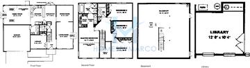 Foxhall model in Mill Valley, Carol Stream, IL, built by 