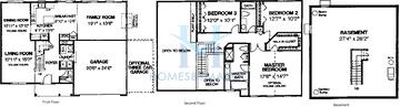 Brandon model in Woodland Hills, Bartlett, IL, built by 